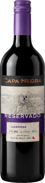 Vinho Capa Negra Reservado Carménère
